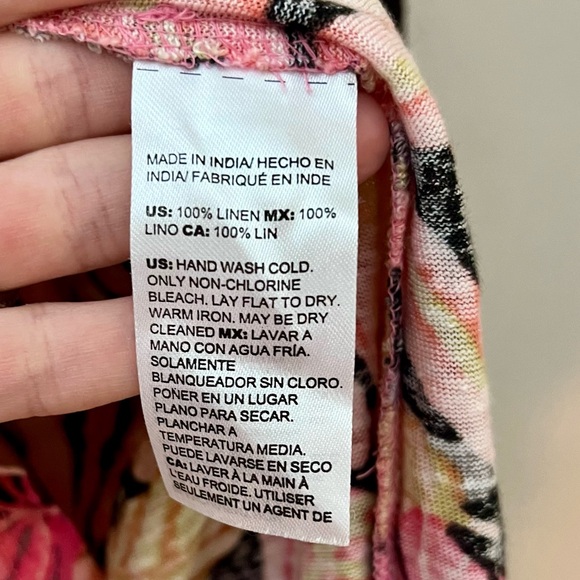 Chico’s Linen Tunic - Picture 4 of 5